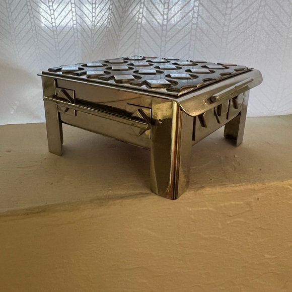 Men’s heavy duty welded metal toolbox jewelry holder-RARE - Picture 4 of 6